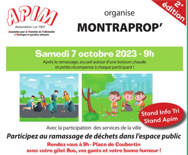 MONTRAPROP'  7 octobre 2023