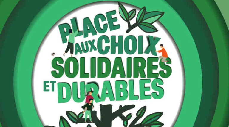 Place aux choix solidaires et durables 28 octobre 2023