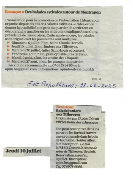 Est Républicain 28 juin 2025