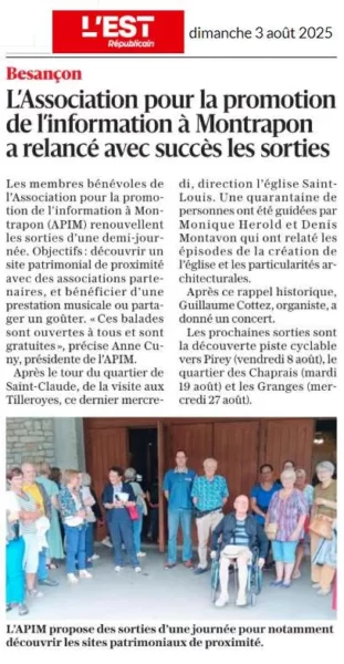 L'Est Républicain 3 août 2025
