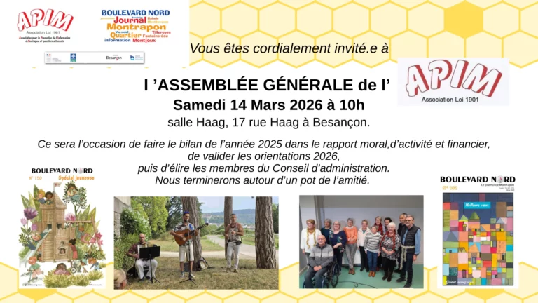 Assemblée Générale 2026